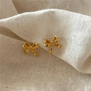 Bow Knot Stud Earrings - Miora