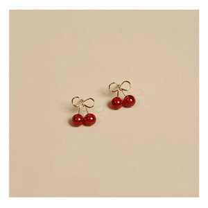Cherry Stud Earrings - Miora