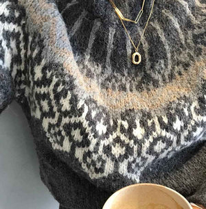 Abstract Organic Pendant Necklace