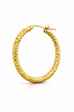 Diamond-Cut Hoops - Miora