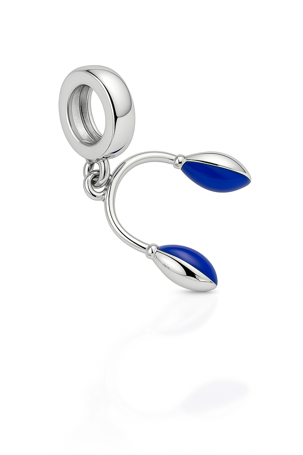 Headphone Charm | Blue Enamel | Tiny Treasures Collection