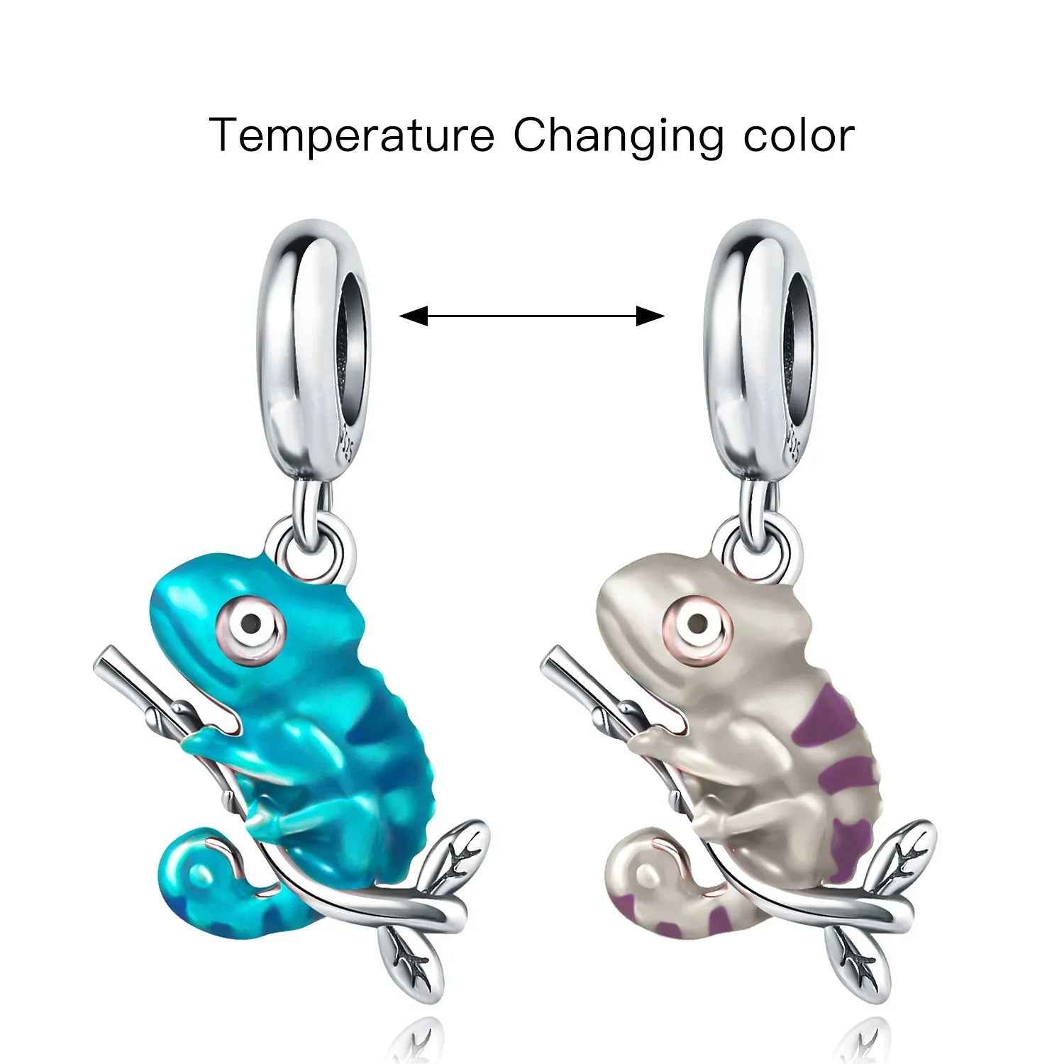 Color Changing Blue Chameleon
