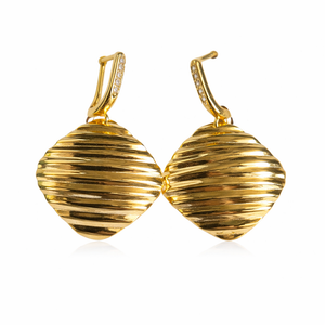 Square Hanging Earrrings - Miora