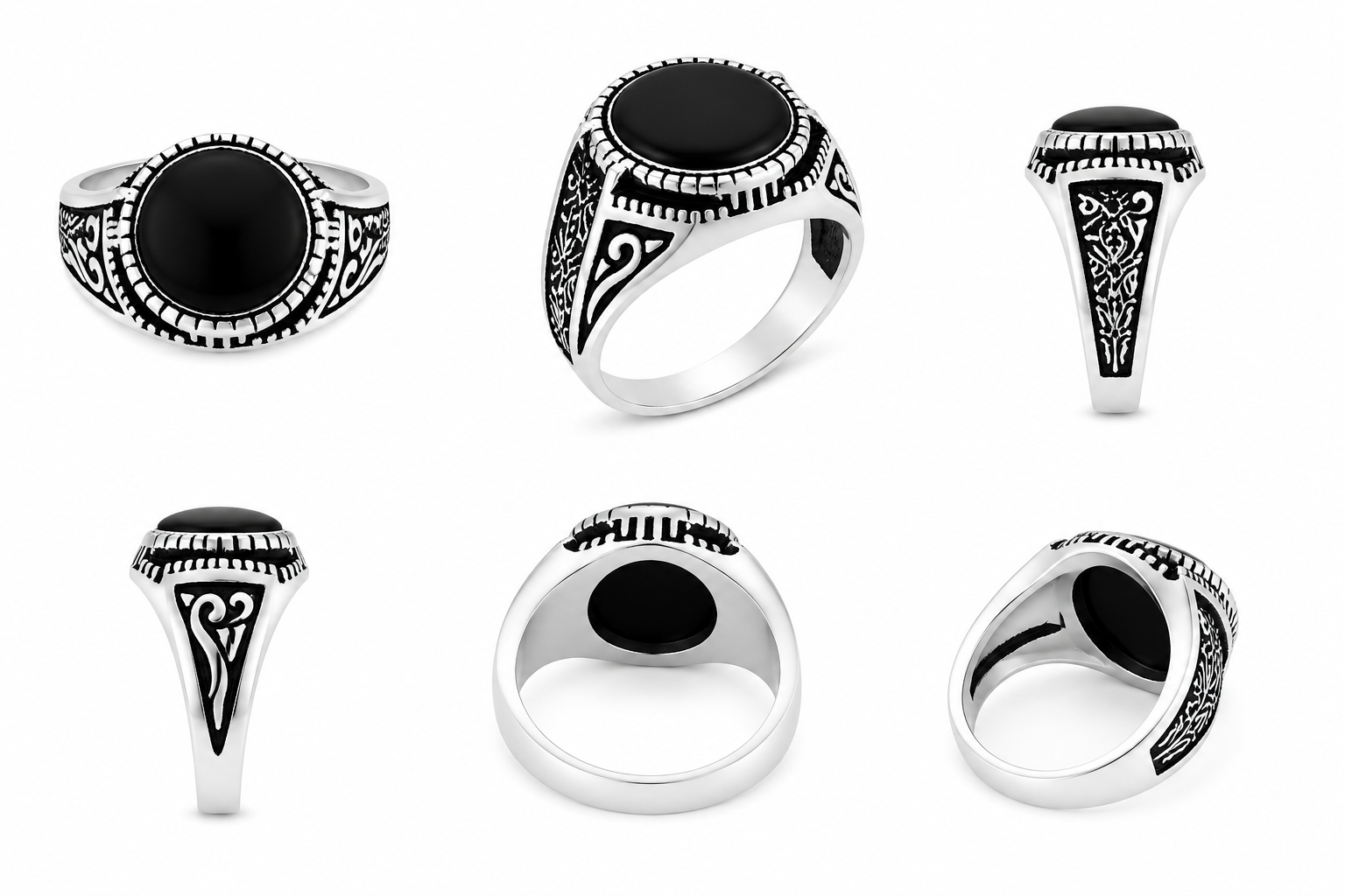 Kids Onyx Statement Ring
