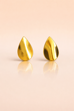Tear Drop Shiny Earrings - Miora