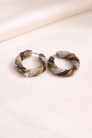 Zircon Huggie Hoops - Miora