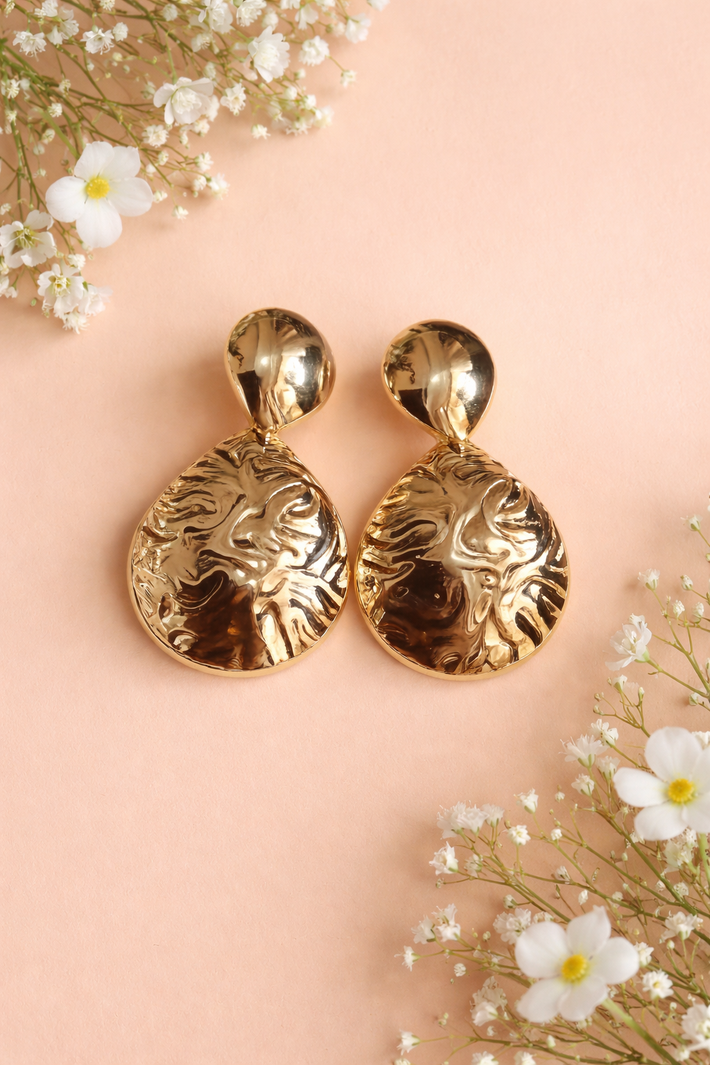 Contemporary Disc Earrings - Miora