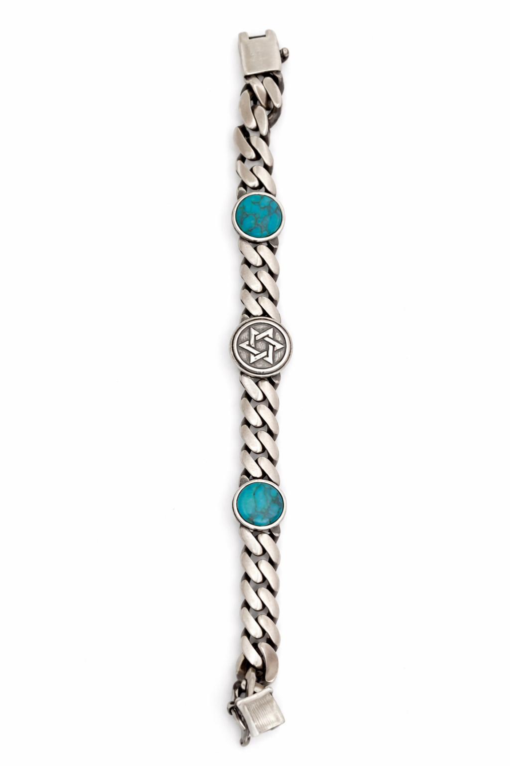 Turquoise Stone Chain Bracelet - Miora