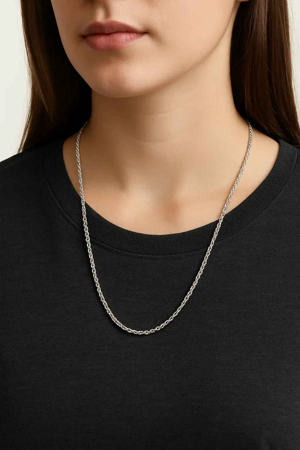 Bead Rope Chain Necklace