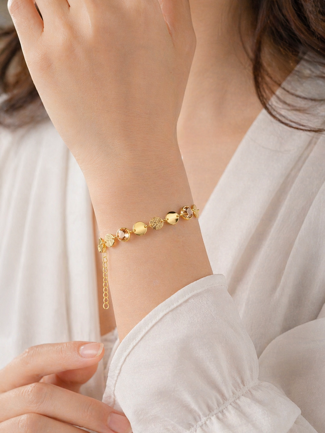 Classic Disc Bracelet