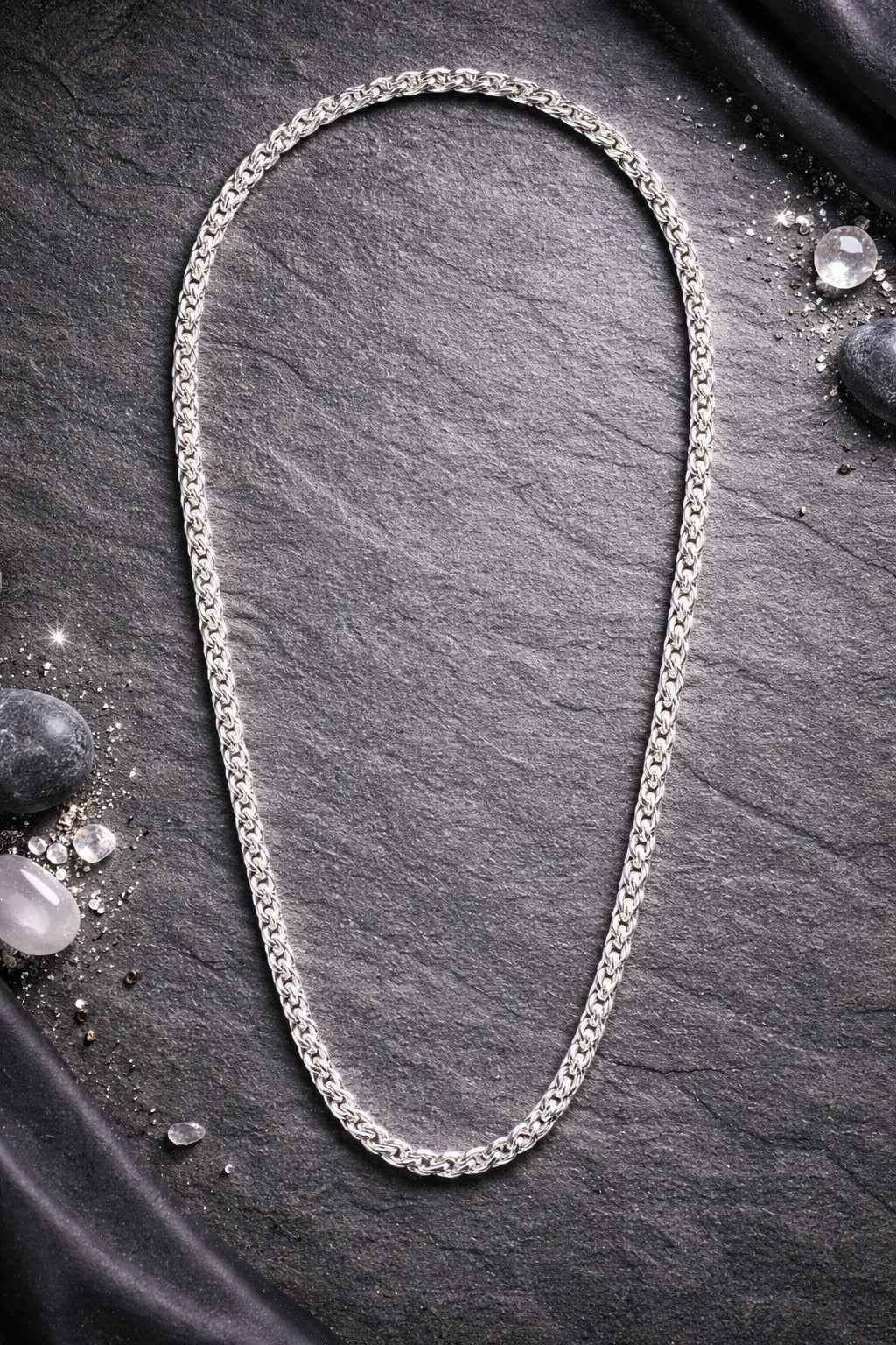 Bead Rope Chain Necklace