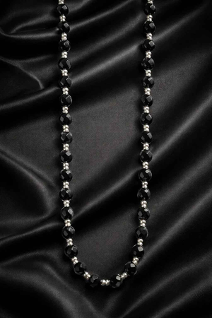Black Bead Chain