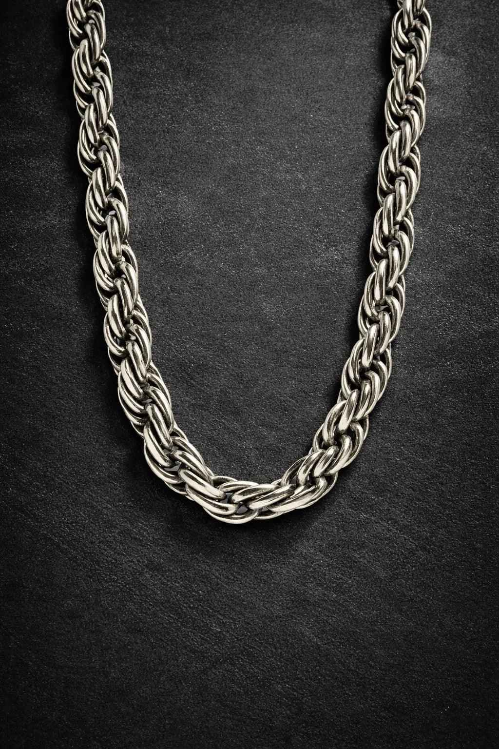Rope Chain | Textured Twist Design for Bold Elegance