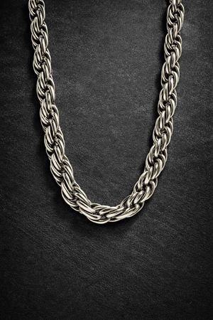 Rope Chain | Textured Twist Design for Bold Elegance