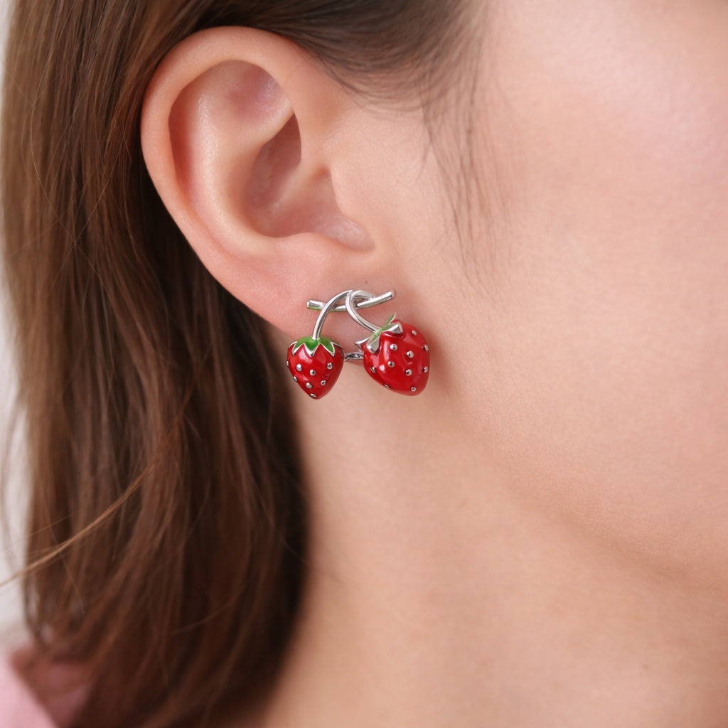 Strawberry Studs