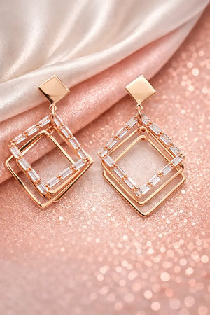 Square Hoop Earrings - Miora