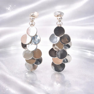 Cascading Disc Earrings - Miora