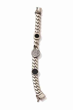 Black Stone Chain Bracelet - Miora