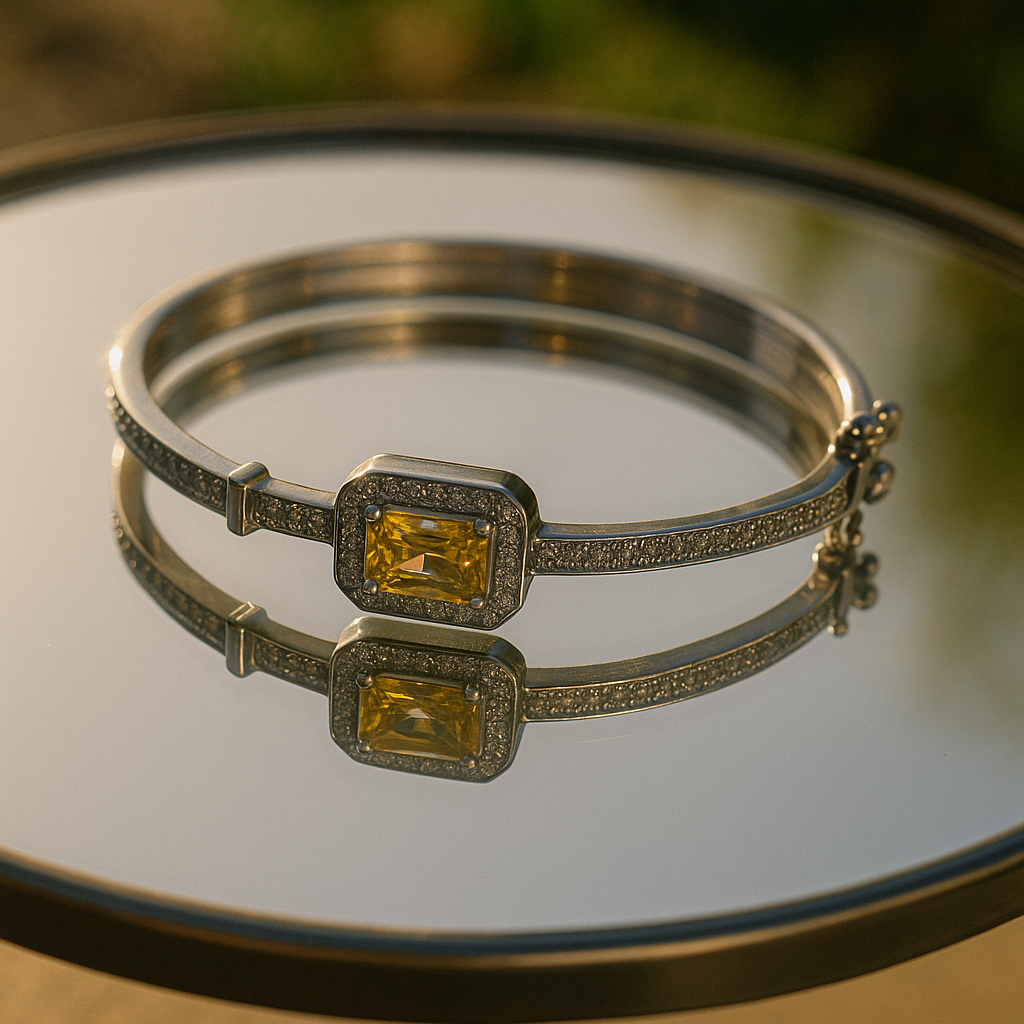 Yellow Radiance Bangle