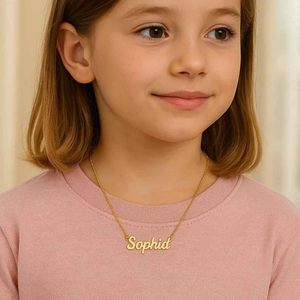 Customisable Name Necklace | Available in different sizes and finishes
