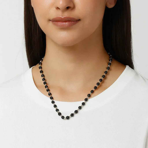 Black Bead Chain