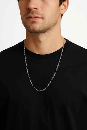 Elongated Link Chain