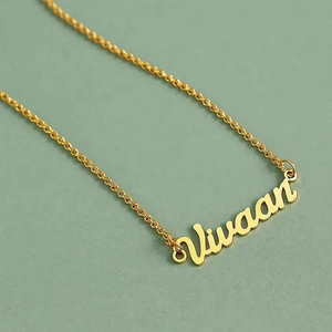 Customisable Name Necklace | Available in different sizes and finishes