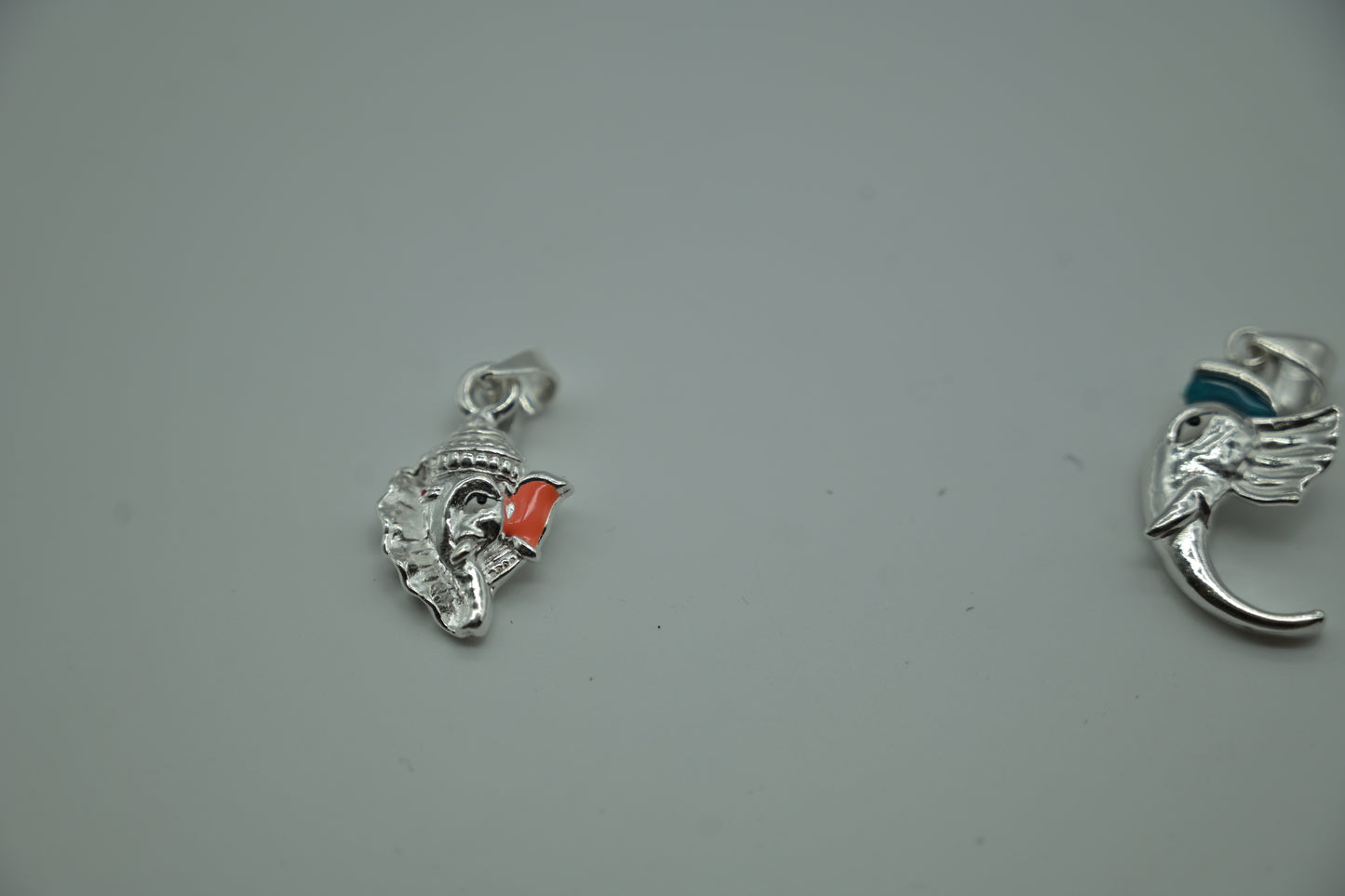 Sterling Silver Shivaji Maharaj Pendant