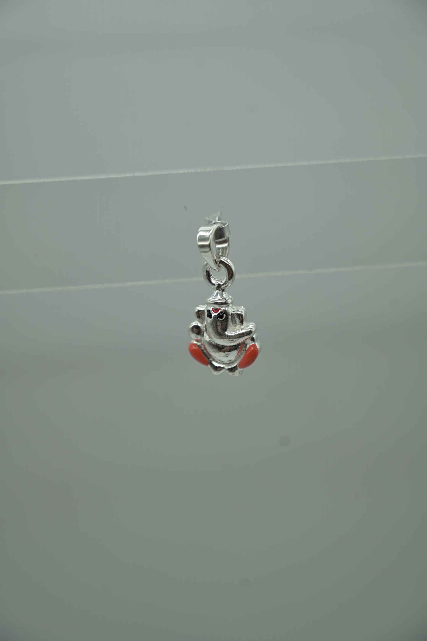 Sterling Silver Lord Ganesha Pendant Charm
