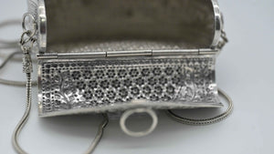 Handcrafted Floral Clutch Bag