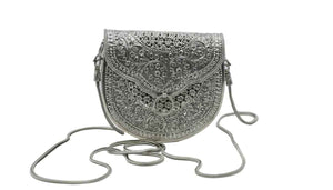 Handcrafted Floral Clutch Bag