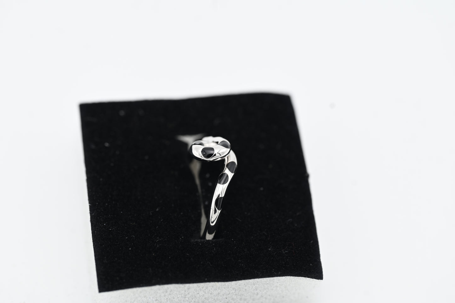 Elegant Sterling Silver Snake Ring