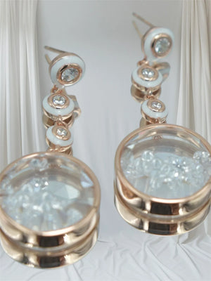 Crystal Drop Earrings - Miora