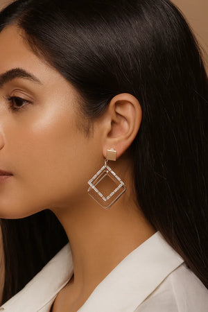 Square Hoop Earrings - Miora