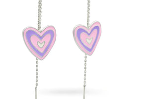 Heart/Cartoon Enamel Earrings - Miora