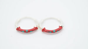 Enamel Baali Earrings | Multiple Colors - Miora