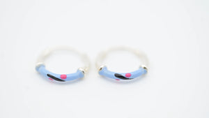Enamel Baali Earrings | Multiple Colors - Miora