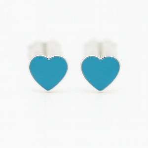 Heart Stud Earrings - Miora