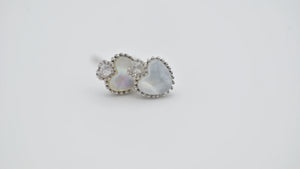 CZ Heart Earrings - Miora
