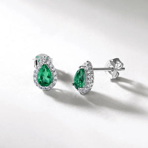 Floral Teardrop Earrings - Miora