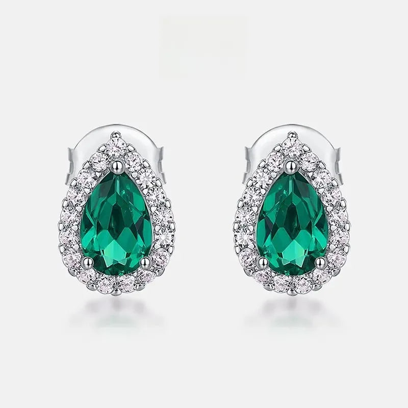 Floral Teardrop Earrings - Miora