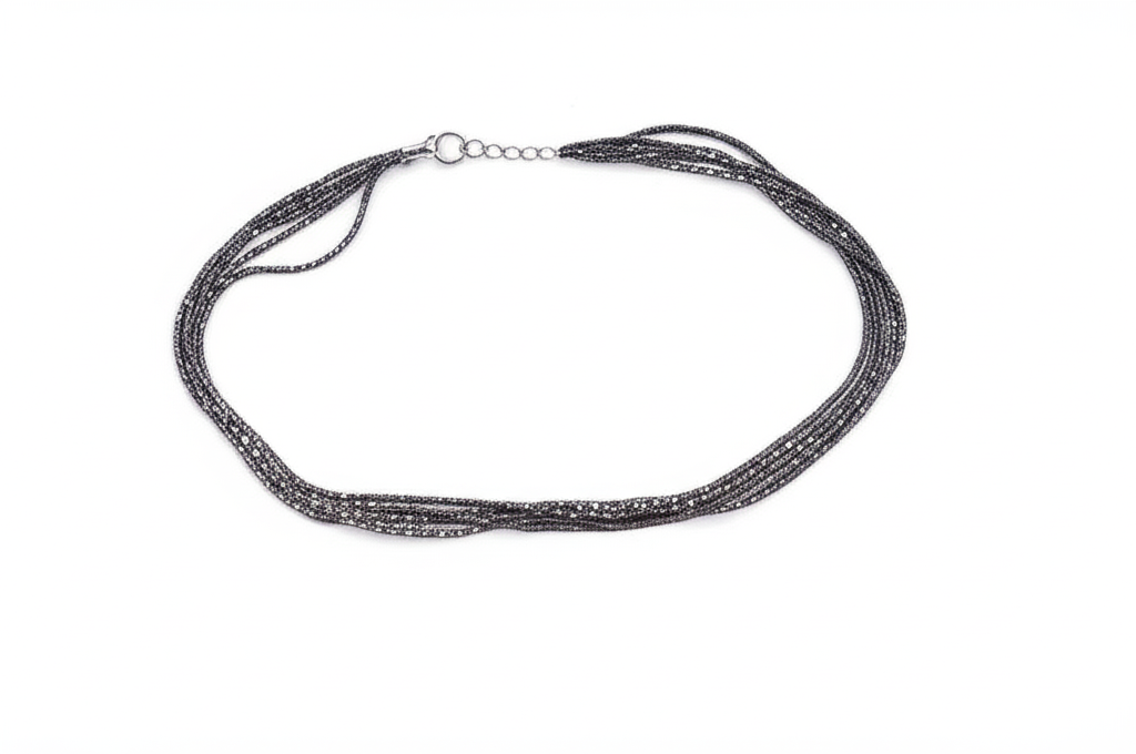 Silver Sparkle Chain Bracelet