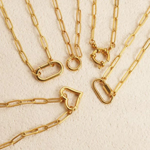 Paperclip Lock Chain - Miora
