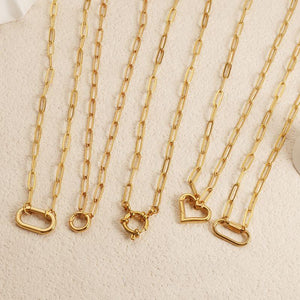 Paperclip Lock Chain - Miora