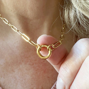 Paperclip Lock Chain - Miora