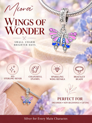 Butterfly Zirconia Charm A+ content