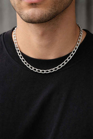 Elongated Paperclip Link Chain