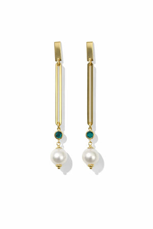 Pearl Hanging Earring - Miora