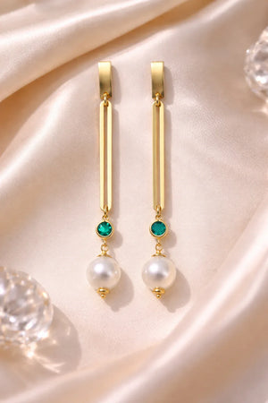 Pearl Hanging Earring - Miora