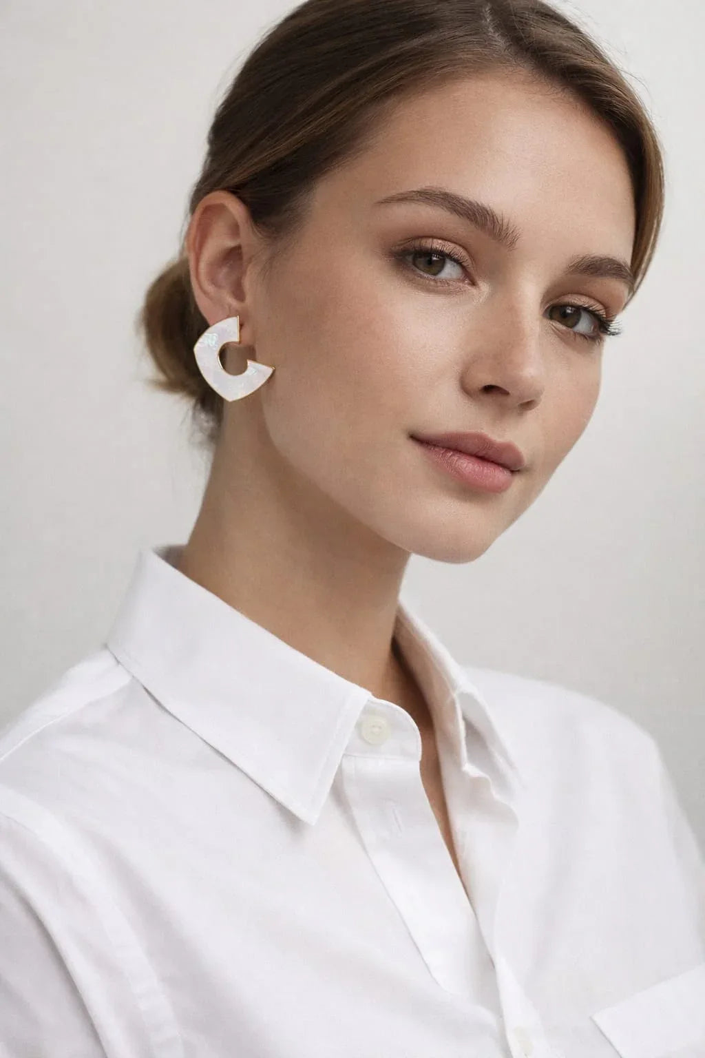 Mother of Pearl Earrings - Miora